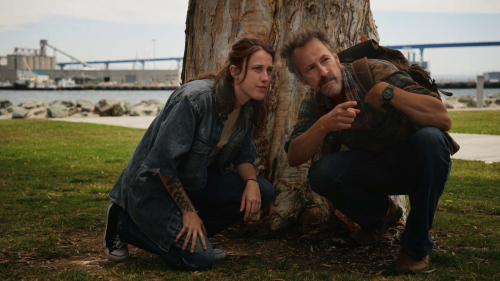 The Last Of Us: Maddy as Ellie, David as Joel. Photo by Christopher Ly