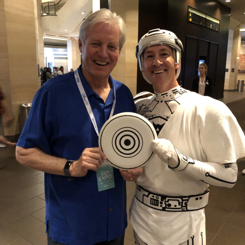 With Tron himself Bruce Boxleitner