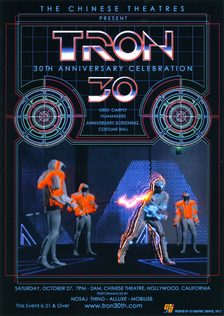 TRON 30th Anniversary Poster #2