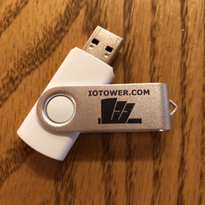 IOTOWER Podcast Thumb Drive, $20